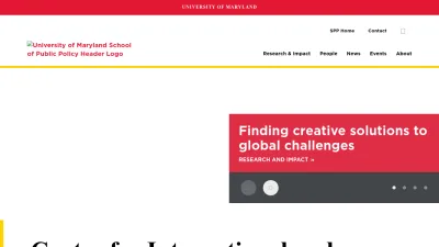 Screenshot preview of cissm.umd.edu