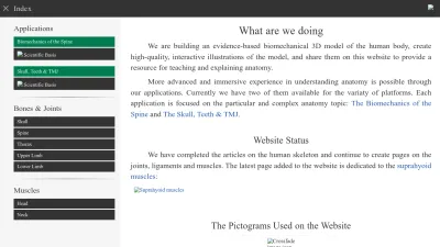 Screenshot preview of anatomystandard.com