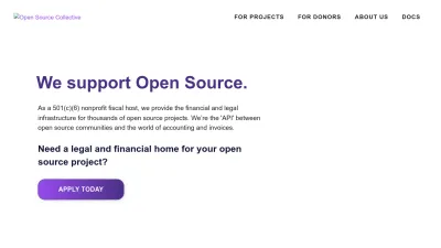 Screenshot preview of oscollective.org