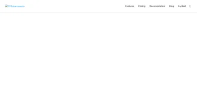 Screenshot preview of wpachievements.net