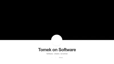 Screenshot preview of tomasz.janczuk.org