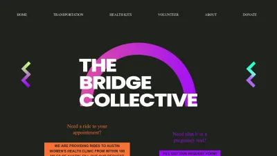 Screenshot preview of thebridgecollective.org