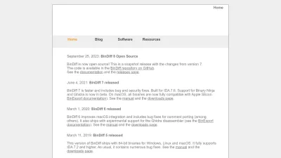 Screenshot preview of zynamics.com
