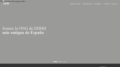Screenshot preview of apdhe.org