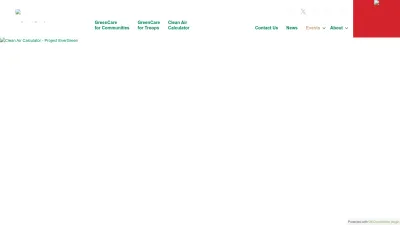 Screenshot preview of projectevergreen.org