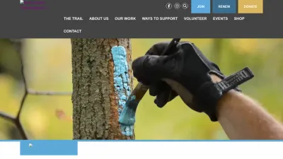 Screenshot preview of northcountrytrail.org