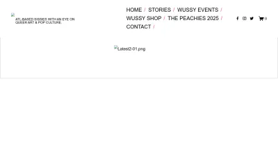 Screenshot preview of wussymag.com