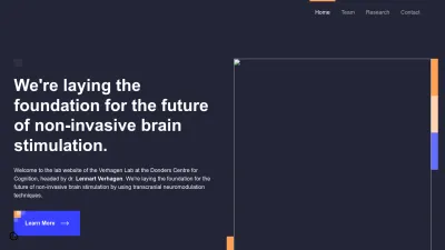 Screenshot preview of verhagenlab.com