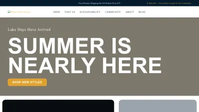Screenshot preview of wandernorthgeorgia.com