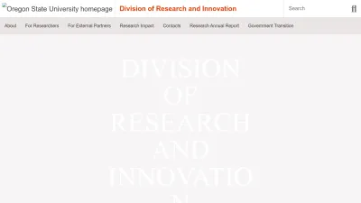 Screenshot preview of research.oregonstate.edu