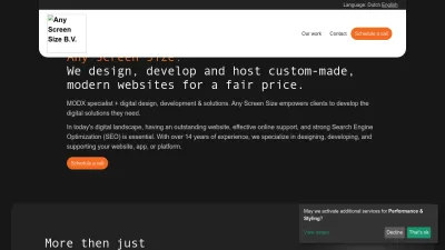 Screenshot preview of anyscreensize.com