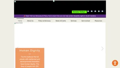 Screenshot preview of arcsc.org