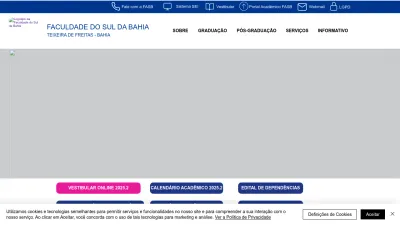 Screenshot preview of ffassis.edu.br