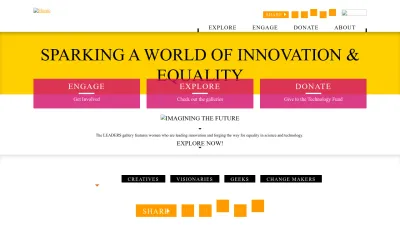 Screenshot preview of ignite.globalfundforwomen.org