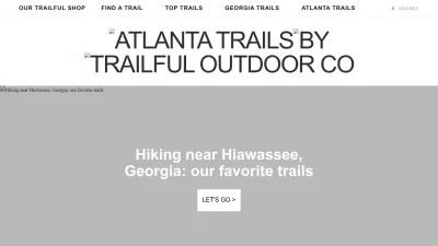 Screenshot preview of atlantatrails.com
