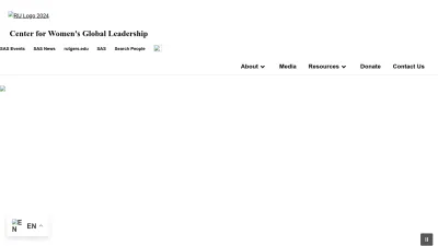 Screenshot preview of cwgl.rutgers.edu