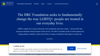 Screenshot preview of thehrcfoundation.org