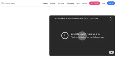 Screenshot preview of wpmagicbox.com