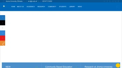 Screenshot preview of ju.edu.et