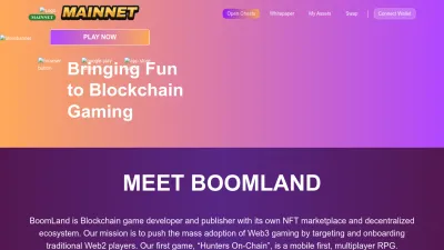 Screenshot preview of boomland.io