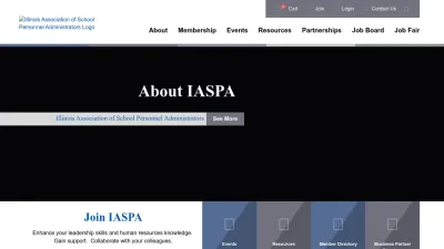 Screenshot preview of iaspa.org