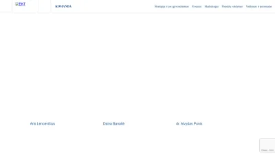 Screenshot preview of ekt.lt