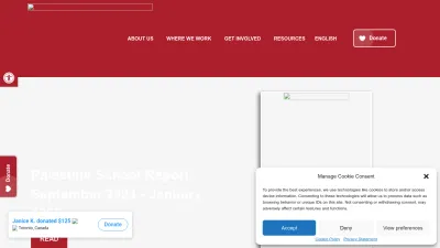 Screenshot preview of cpt.org