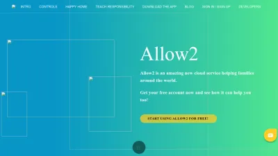 Screenshot preview of allow2.com