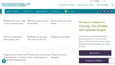 Screenshot preview of hafoundation.org