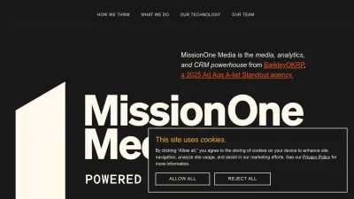 Screenshot preview of missiononemedia.com