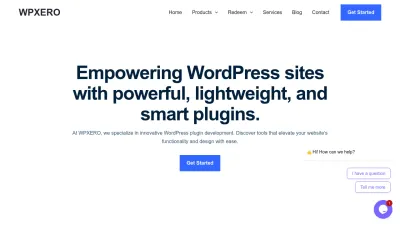 Screenshot preview of wpxero.com