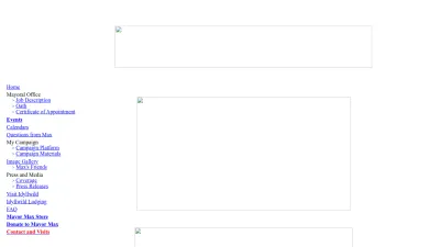 Screenshot preview of mayormax.com