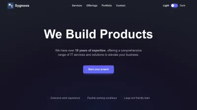 Screenshot preview of sygnoos.com