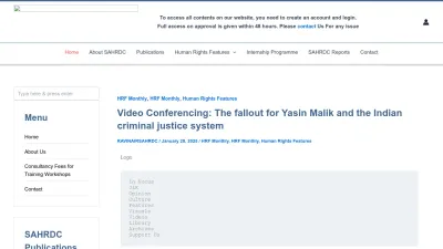 Screenshot preview of hrdc.net