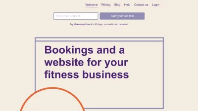Screenshot preview of makesweat.com