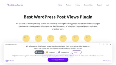 Screenshot preview of postviewscounter.com