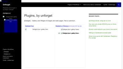Screenshot preview of unforget.rs