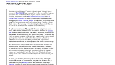 Screenshot preview of pkl.sourceforge.net