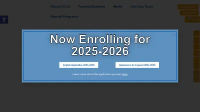 Screenshot preview of capcca.org