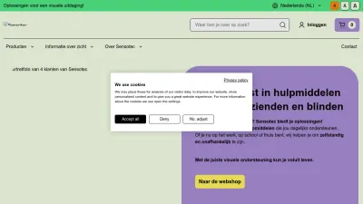 Screenshot preview of nl.sensotec.com