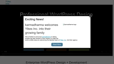 Screenshot preview of yikesinc.com
