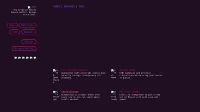 Screenshot preview of monerujo.app