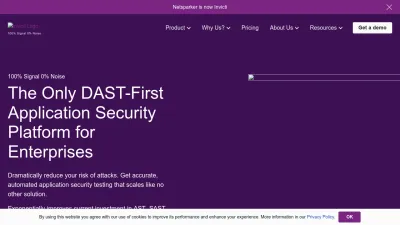 Screenshot of Invicti.com
