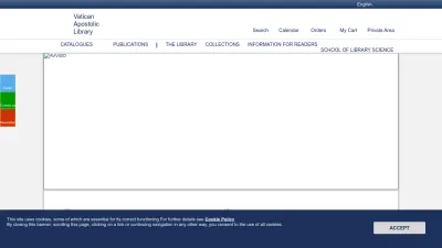 Screenshot of Vatlib.it