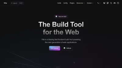 Screenshot of Vite.dev