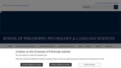 Screenshot of Ppls.ed.ac.uk