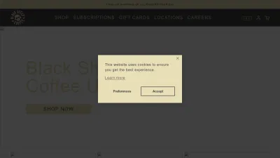 Screenshot preview of blacksheepcoffee.co.uk