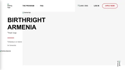 Screenshot preview of birthrightarmenia.org