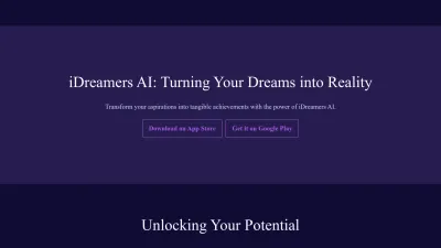 Screenshot preview of idreamers.app