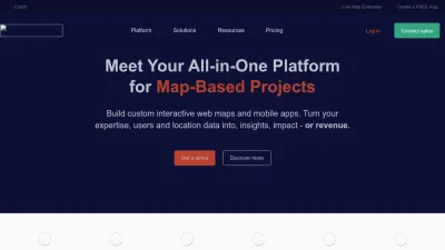 Screenshot preview of mapotic.com